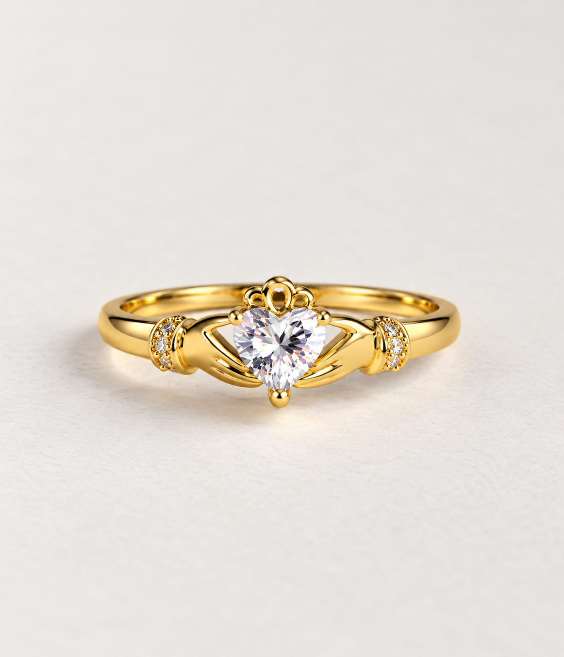 Claddagh Heart Ring