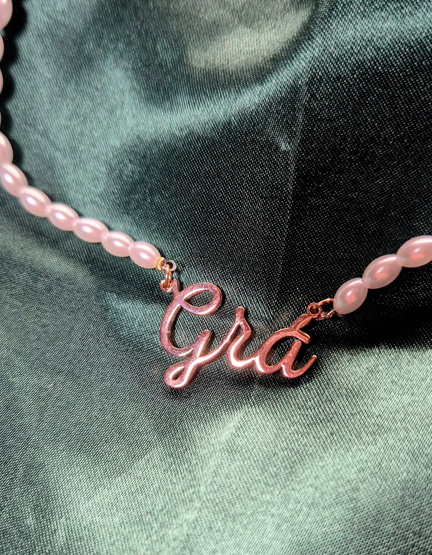 Grá imitation Pearl
