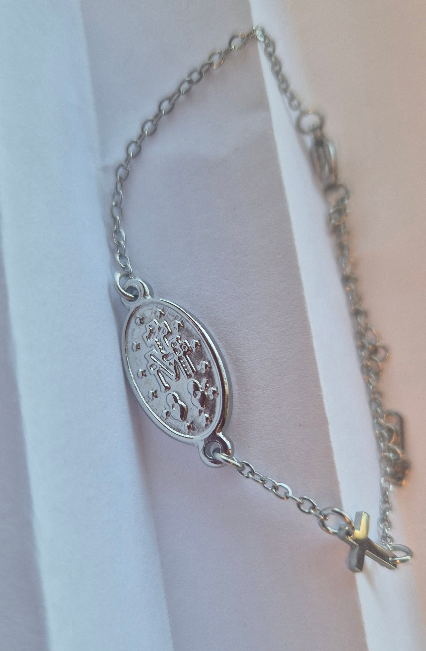 Miraculous medal bracelet