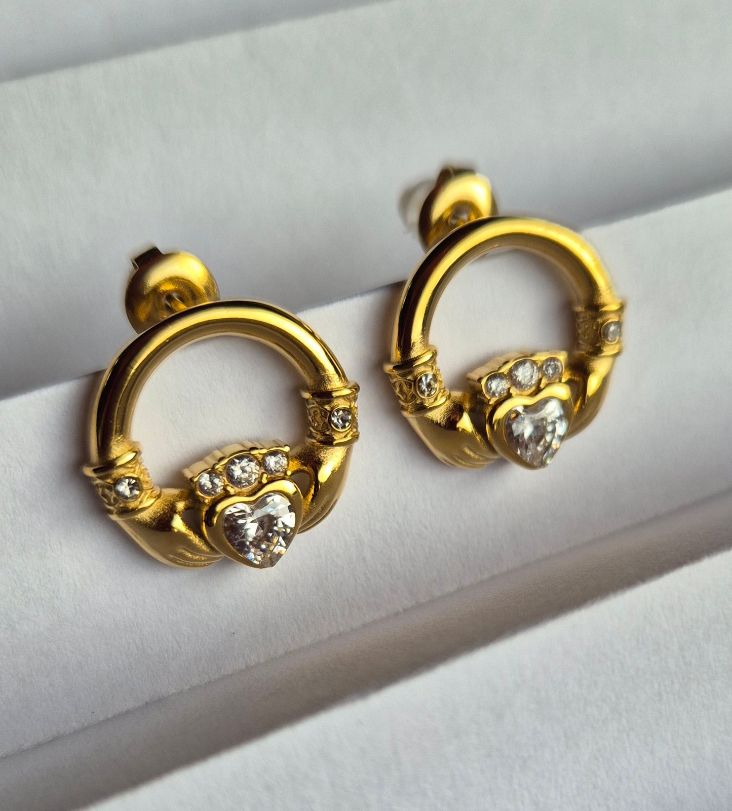 Claddagh Studs
