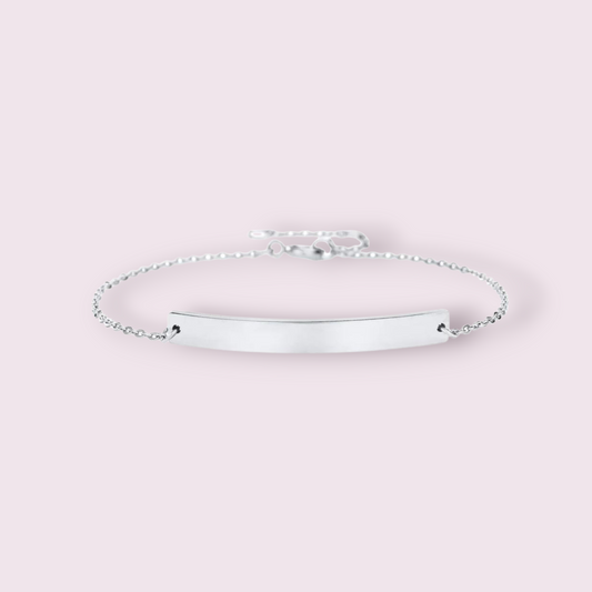 Ainm (Name) bar bracelet