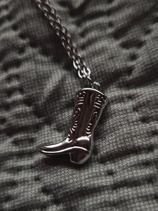 Cowboy Boot Necklace