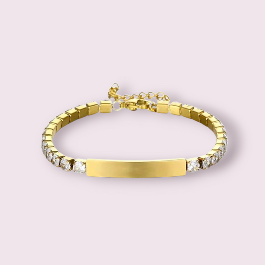 Ainm (Name) Rhinestone Bracelet
