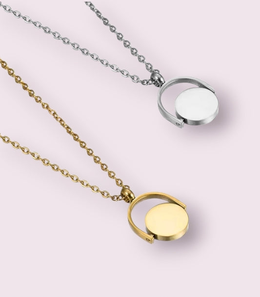 Ainm (Name) Spinner Necklace