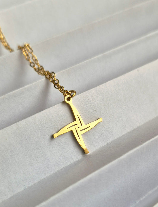 St. Brigid's Cross Necklace